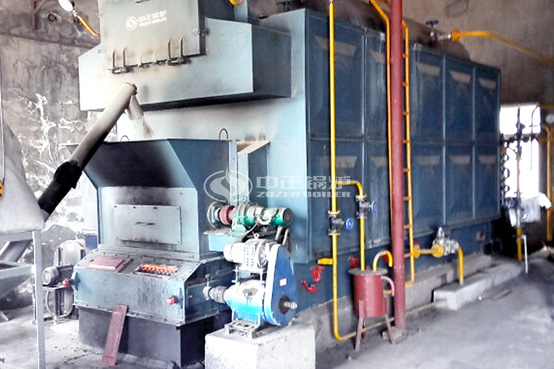 燃煤蒸汽锅炉现场运行图片