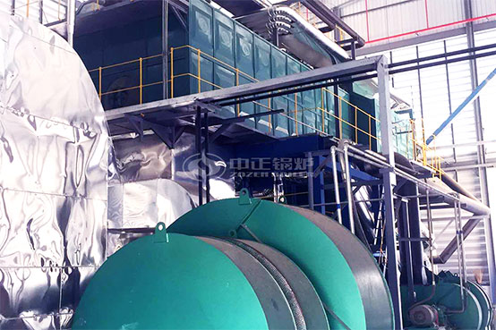 燃煤锅炉现场图