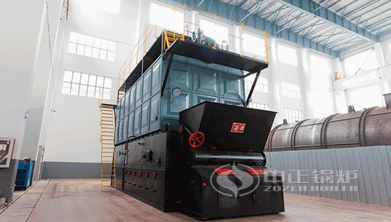 燃煤热水炉实拍图